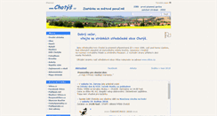 Desktop Screenshot of chotys.cz